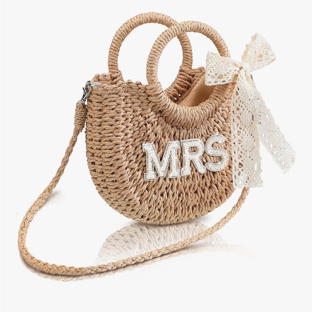 NWOT MRS woven purse